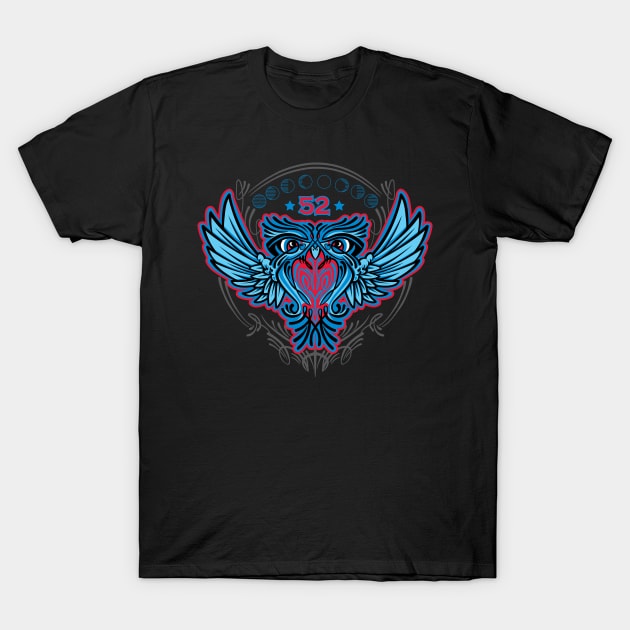 Pinstriped Owl T-Shirt by Mattocks Design